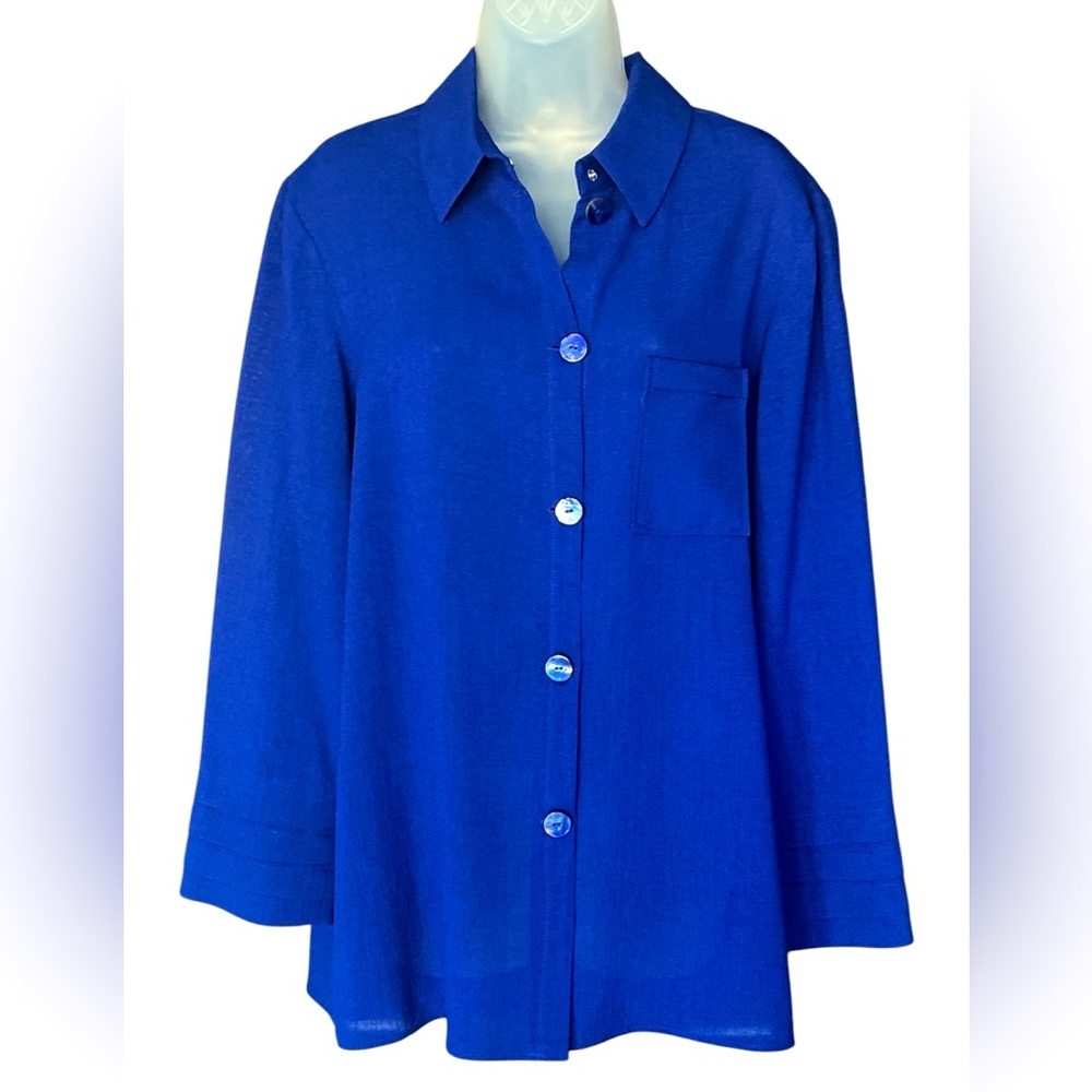 Emmelle Royal Blue Blouse